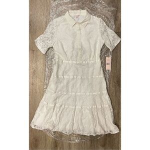 Nanette Lepore Marshmallow Oh So Pretty Lacey 6 New